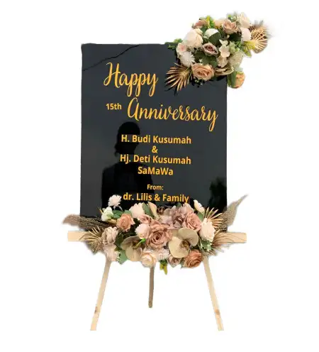 Papan Bunga Akrilik Riverwalk Island